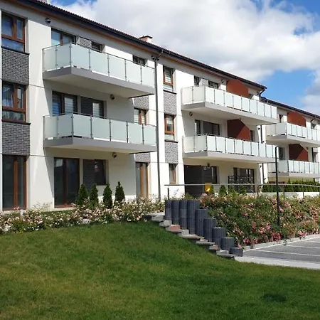 Nowoczesny Na Warmii I Mazurach Z Garazem Apartmán Biskupiec (Olsztyn)
