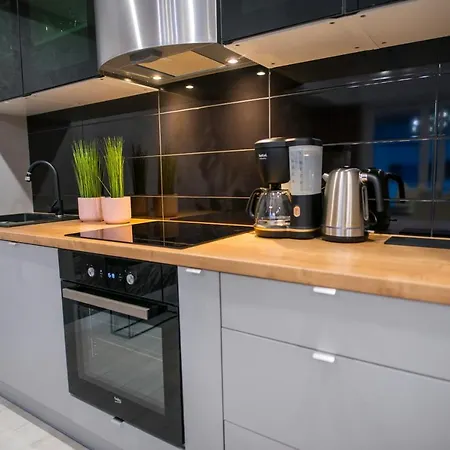 Nowoczesny Na Warmii I Mazurach Z Garazem Apartmán *